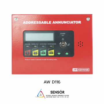AW D116 Adresli Kablolu Tekrar Paneli - Repeater