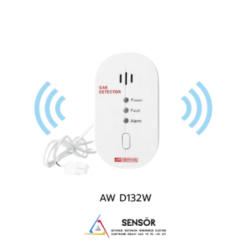 AW D132W Adresli Kablosuz Gaz Dedektörü